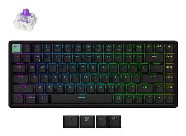 Keychron Keyboard Wrl K2 He Black K2H-J1