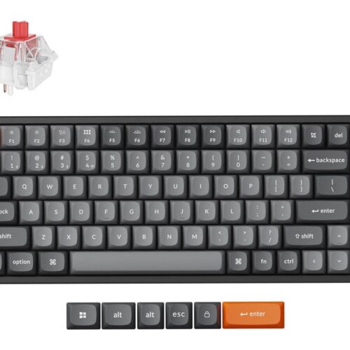 Keychron Keyboard Wrl K2 Max Rgb Black K2M-J1