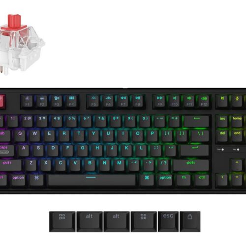 Keychron Keyboard Wired C3 Pro Rgb Retro C3Px-H1