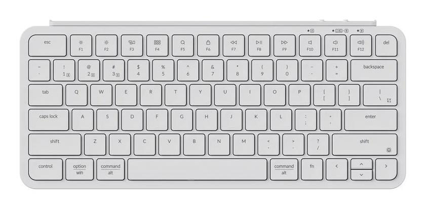 Keychron Keyboard Wrl B1 Pro Ivory White B1P-K8