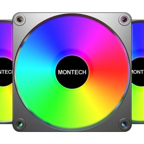 Montech Case Fan 120Mm Gf120R V2 Argb Pwm 3I1 (B)