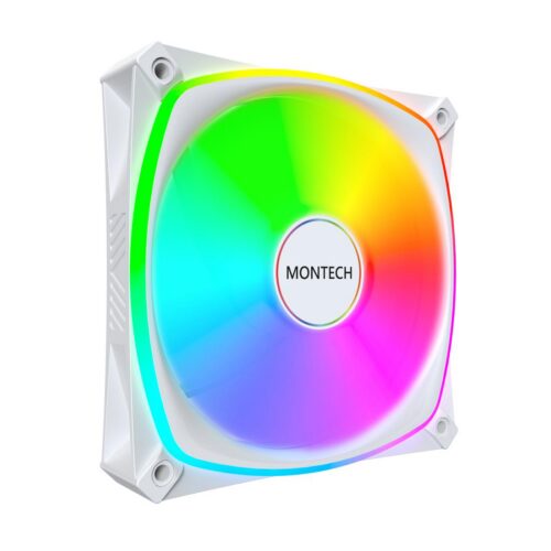 Montech Case Fan 120Mm Ax120 Pro White 3 In 1