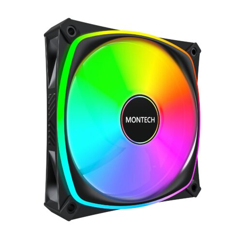 Montech Case Fan 120Mm Ax120 Pro Black 3 In 1