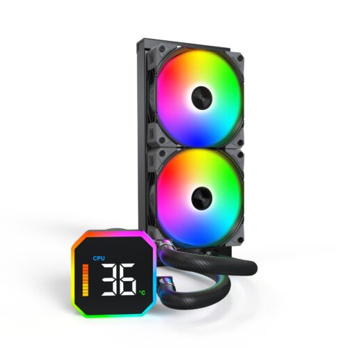 Montech Cooler Multi Socket Black Hyperflow Digital 240