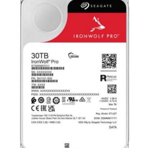 Seagate Hdd Ironwolf Pro 7200 30TB