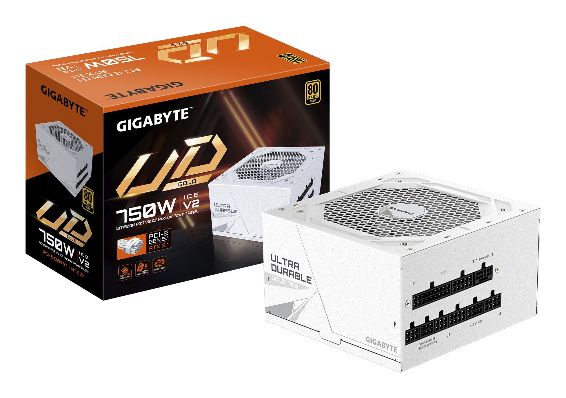 Gigabyte Power Supply Ud750Gm Pg5 Ice