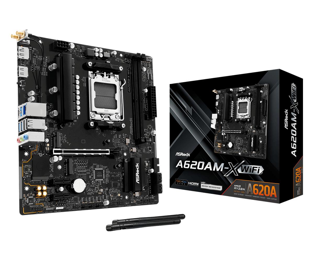 Asrock Mainboard Amd A620 AM5