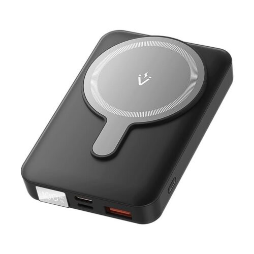 Vention Power Bank Wrl 10000Mah 22.5W Magnetic Black Fhtb0