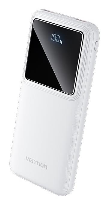 Vention Power Bank Usb 10000Mah 22.5W Usb White Fhkw0