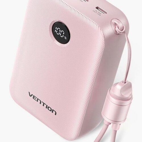 Vention Power Bank Usb 20000Mah 22.5W Pink Fkbp0-C