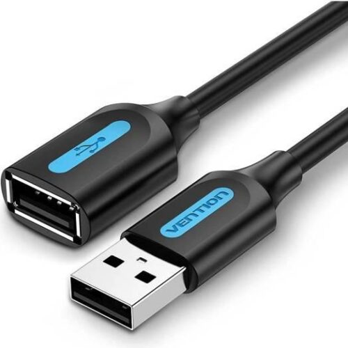 Vention Cable Usb2.0 Male To Female 1.5M Black Cbibg