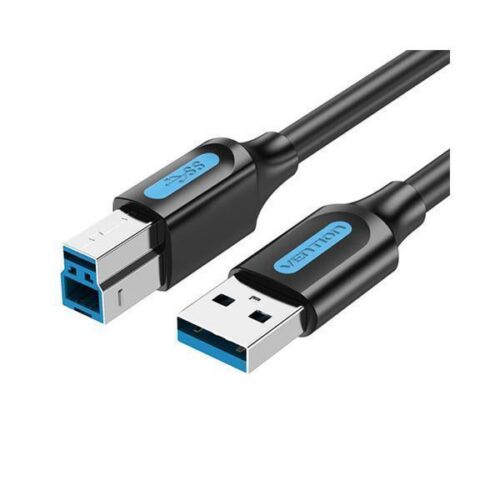 Vention Cable Usb2.0 Male To Male 0.5M Black Coqbd