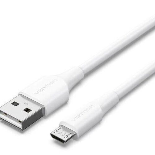Vention Cable Usb2.0 To Micro-B 1M White Ctiwf