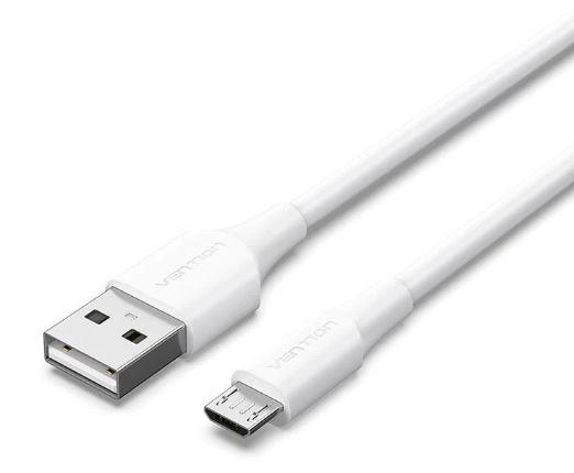 Vention Cable Usb2.0 To Micro-B 1M White Ctiwf