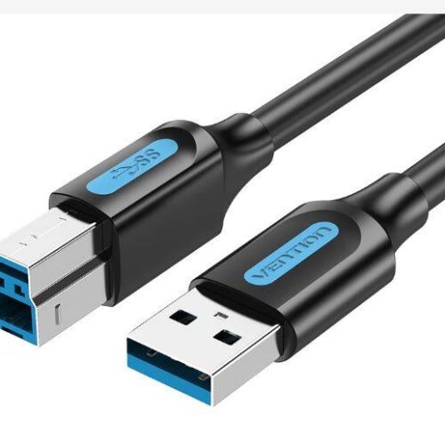 Vention Cable Usb3.0 Male To Male 3M Black Coobi