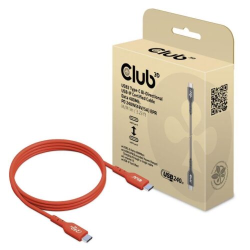 Club3D Cable Usb-C To Usb-C 1M M Cac-1511