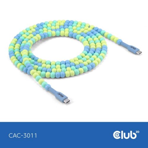 Club3D Cable Usb-C To Usb-C Blue Cac-3011