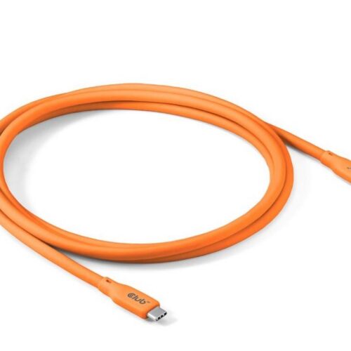 Club3D Cable Usb-C To Usb-C 2M M Orange Cac-3000