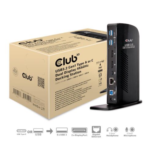 Club3D Nb Acc Docking Station Usb Csv-1460