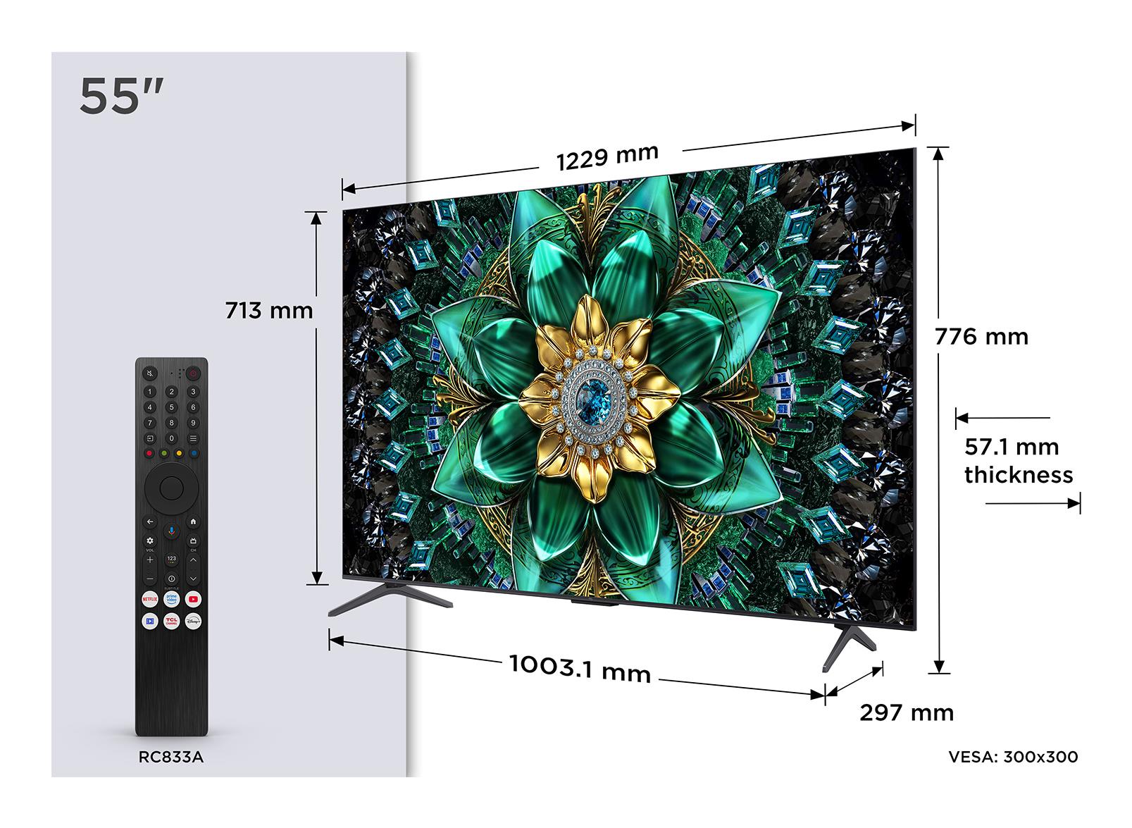 Tcl Tv Set 55 3840