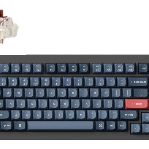 Keychron Keyboard Wrl V1 Max Rgb Carbon Black V1M-D3