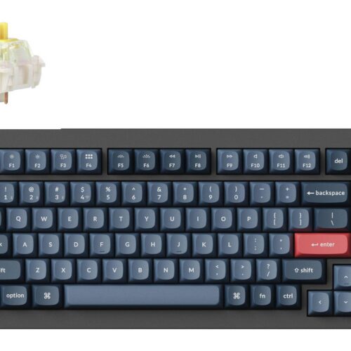 Keychron Keyboard Wrl V1 Max Rgb Carbon Black V1M-D4
