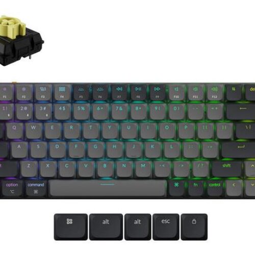 Keychron Keyboard Wrl K3 Rgb Black K3X-B4