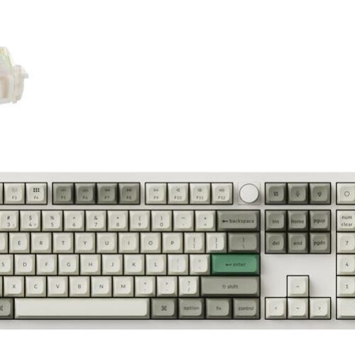 Keychron Keyboard Wrl Q6 Max Rgb Shell White Q6M-P4