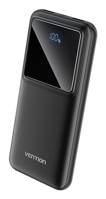 Vention Power Bank Usb 10000Mah 22.5W Black Fhkb0