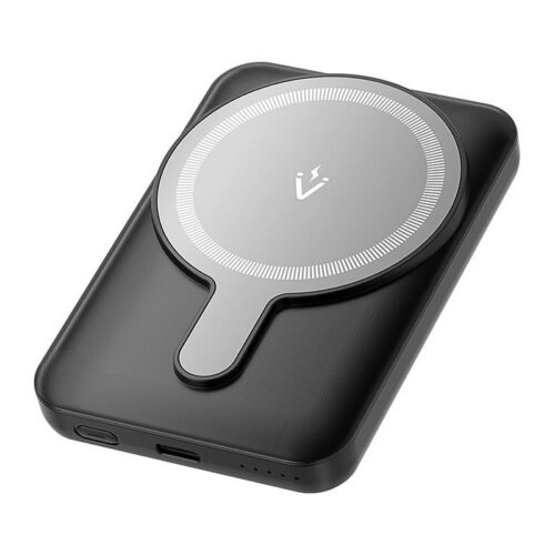 Vention Power Bank Wrl 5000Mah 20W Magnetic Black Fhsb0