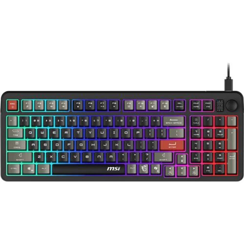 MSI Keyboard Gaming Black Us Forge Gk110 Us