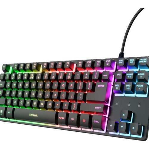 Trust Keyboard Usb Gxt833 Thado Tkl Eng Black 25886