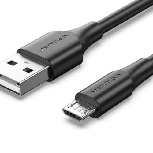 Vention Cable Usb2.0 To Micro-B 0.25M Black Ctibc