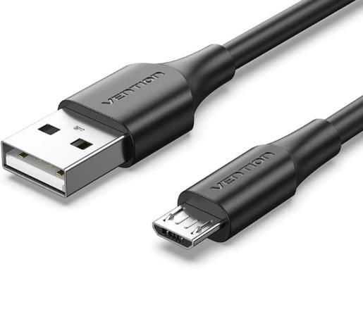 Vention Cable Usb2.0 To Micro-B 0.25M Black Ctibc