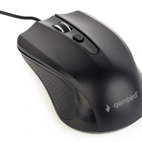 Gembird Mouse Usb Optical Black Mus-4B-01L
