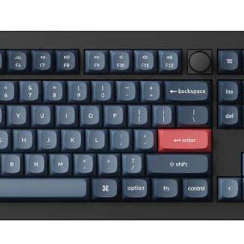 Keychron Keyboard Wrl V6 Max Carbon Black V6M-D3