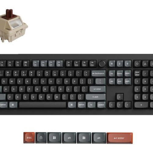 Keychron Keyboard Wrl V6 Ultra Black V6U-D3