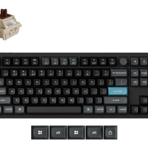 Keychron Keyboard Wrl Q3 Ultra Black Q3U-M3
