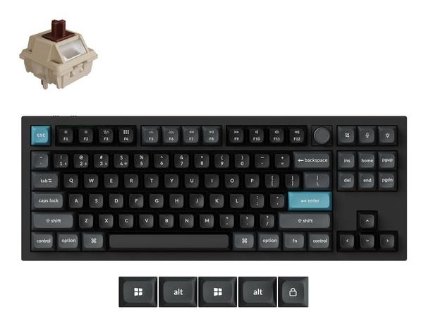 Keychron Keyboard Wrl Q3 Ultra Black Q3U-M3