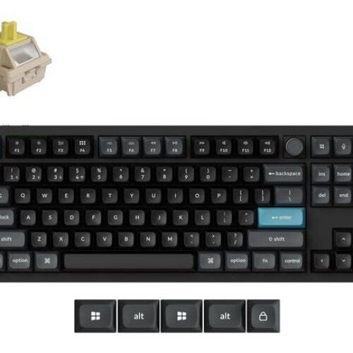 Keychron Keyboard Wrl Q3 Ultra Black Q3U-M4