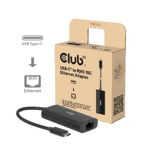 Club3D O Adapter Usb-C To Rj45 10G M F Cac-2531