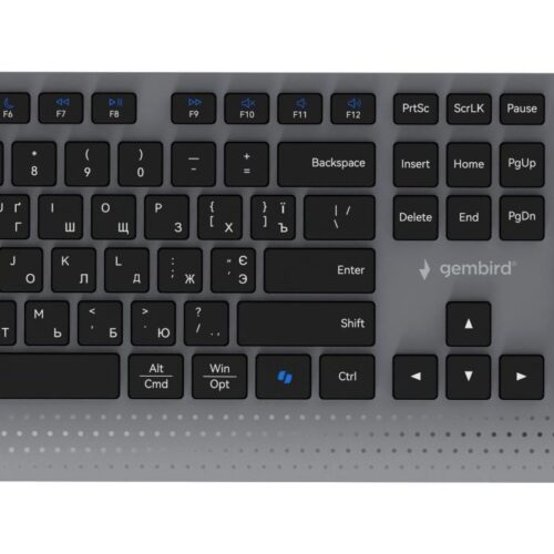 Gembird Keyboard +Mouse Wrl Cyrillic Bk Kbs-Wps-02-Cyrl