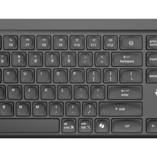 Gembird Keyboard Wrl Slim 2.4G+Bt Us Kb-Wps-03