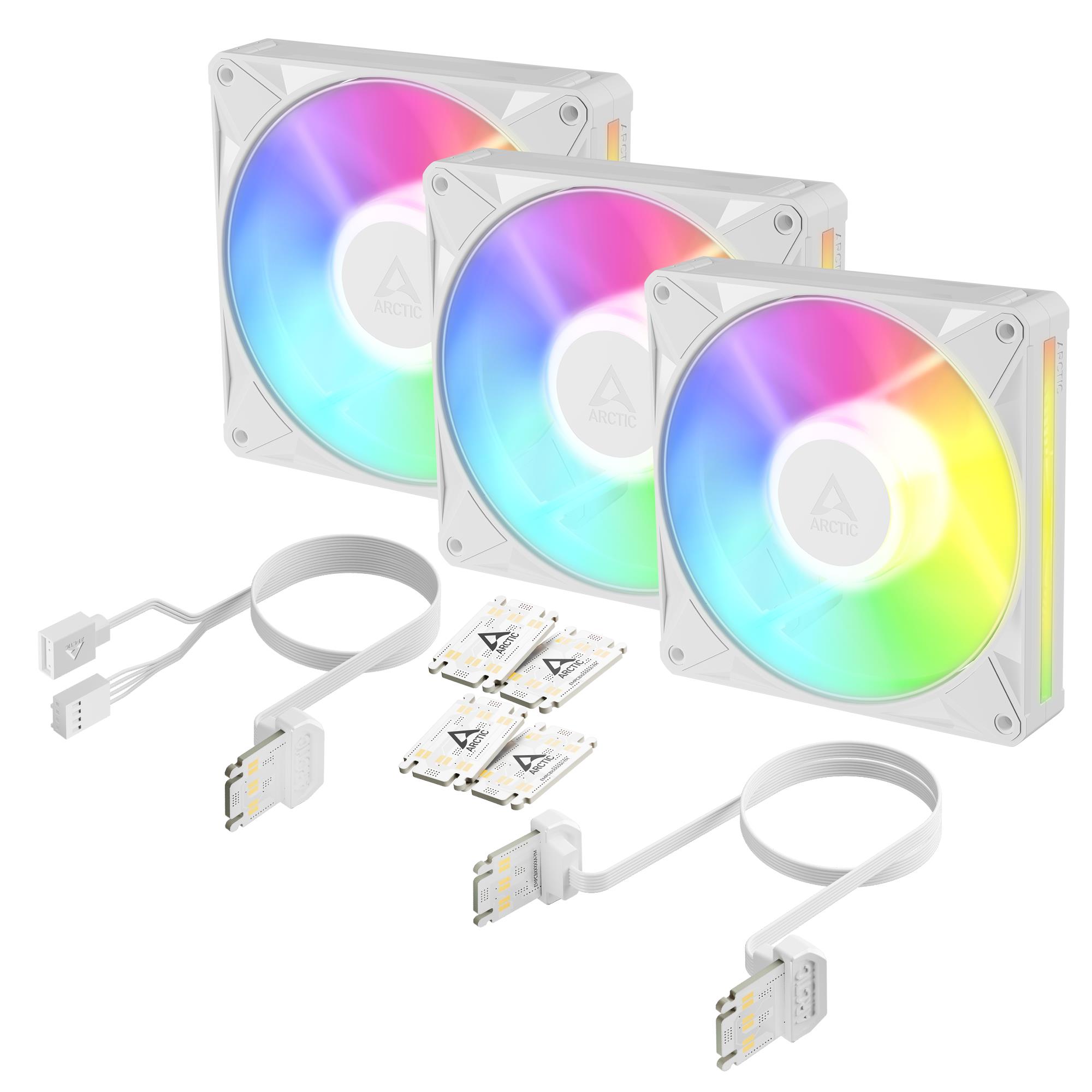 Arctic Case Fan 140Mm Bionix P14 Argb 3-Pack Wht Acfan00342A