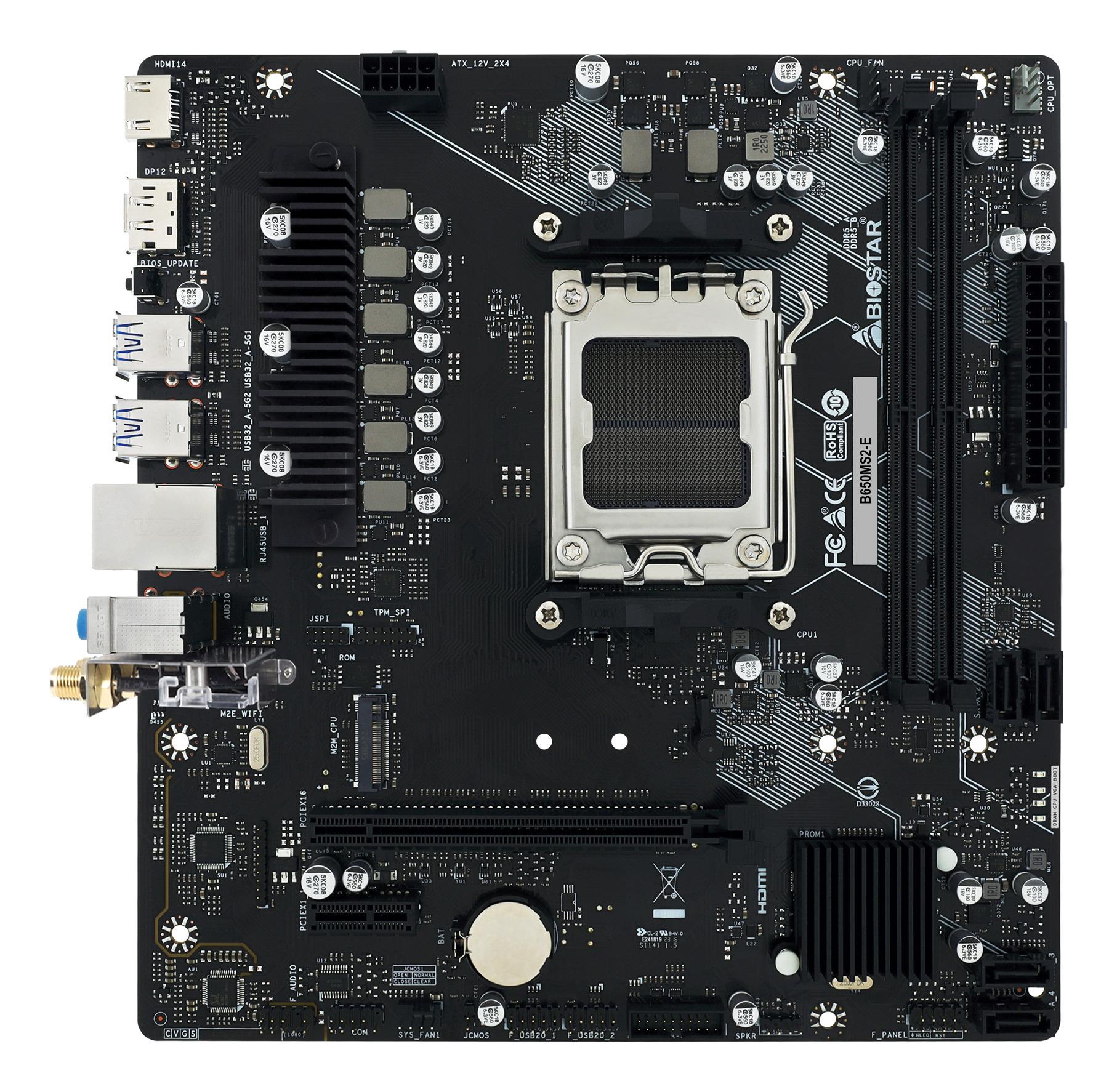 Biostar Mainboard Amd B650 AM5