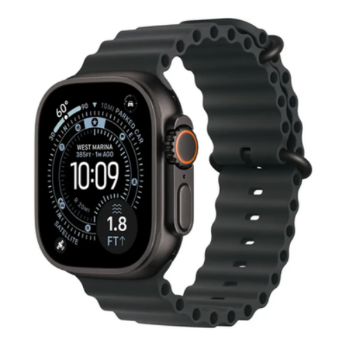Apple Watch Ultra 3 49mm Black Titan Case Black Ocean Band EU